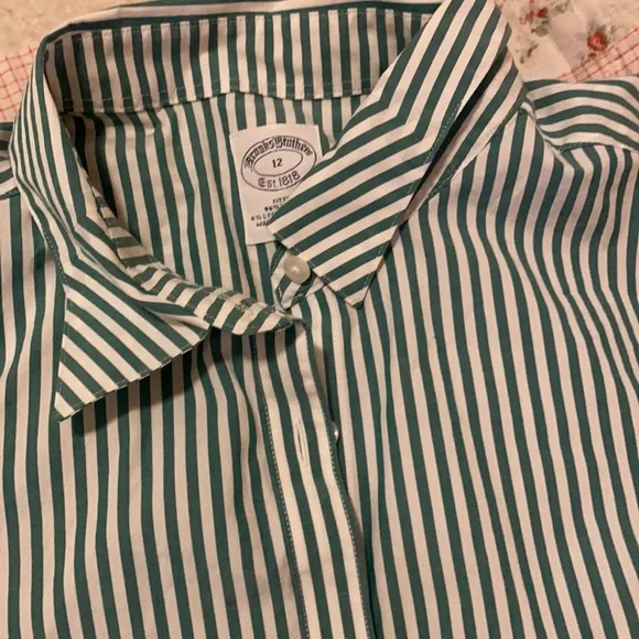 women brooks brothers striped shirt - Picture 2 of 5